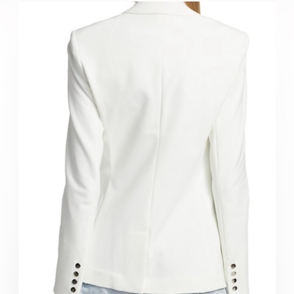 Veronica Beard classic white scuba Dickey jacket blazer NWT - Picture 6 of 13